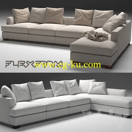 SOFA EROS FLEXFORM的图片1