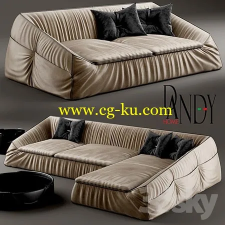 Sofa Divan Gamma Arredamenti Suite的图片1