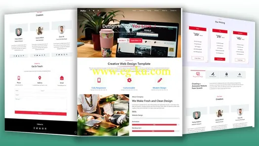 Bootstrap 4.1.2 Responsive Website Design From Scratch的图片2