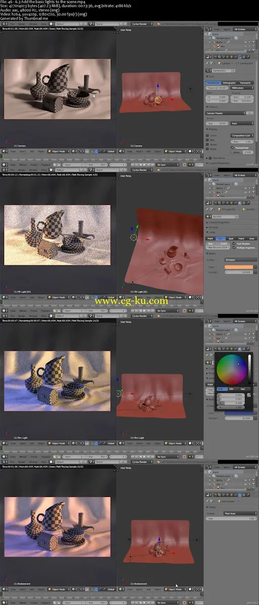 Create Stunning Scenes in Blender LiveLessons: Techniques for Modeling and Rendering 3D Images (Part Two)的图片2