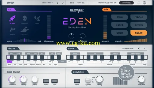 uJAM beatMaker EDEN v1.0.0 WiN的图片1