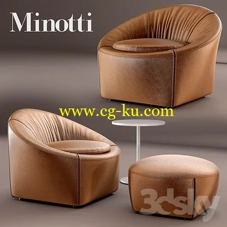 Armchair Minotti CAPRI的图片1