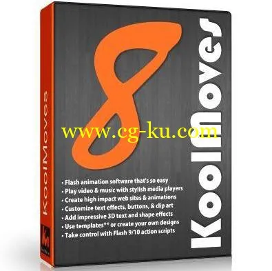 KoolMoves 8.5.1 Retail 动画制作软件的图片1