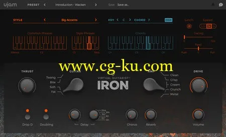 UJAM Virtual Guitarist IRON v1.1.1 MacOSX的图片1