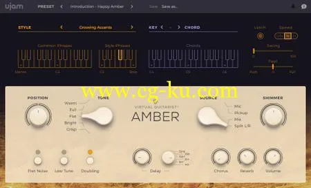 UJAM Virtual Guitarist AMBER v1.0.2 MacOSX的图片1