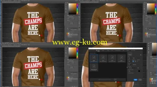 Bestselling T-shirt Design Masterclass With Adobe Photoshop的图片4