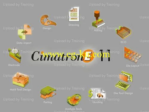 Cimatron E11 Build 11,0003,1199,675(P3) x32/x64 CAD/CAM解决方案的图片1