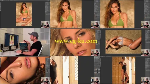 Joey Wright: Swimwear Photography – Lighting, Posing, and Retouching的图片1