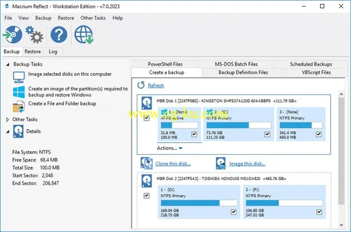 Macrium Reflect 7.1.3480 Server Plus的图片1