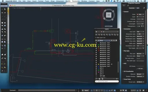 Autodesk AutoCAD 2014 MacOSX的图片1