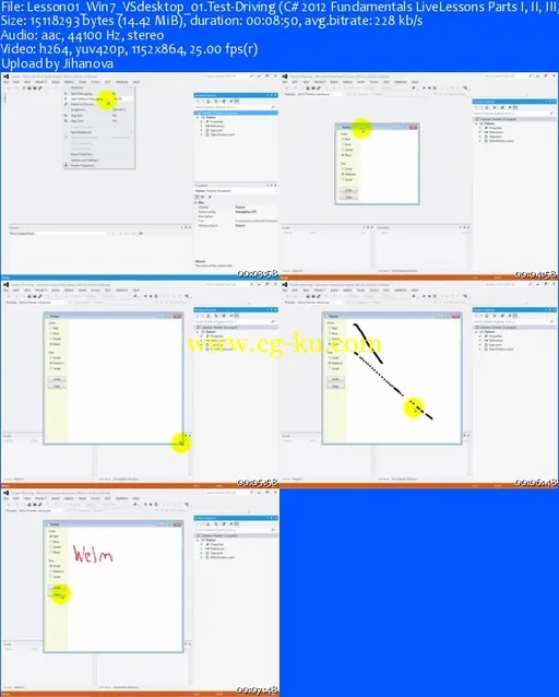 LiveLessons – C Sharp  2012 Fundamentals Parts I II III and IV的图片1