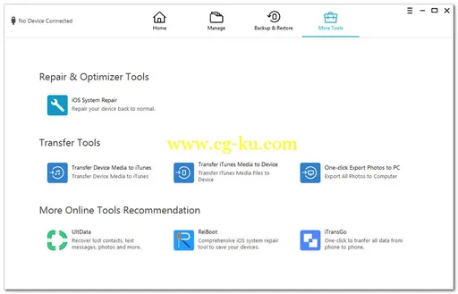 Tenorshare iCareFone 5.1.0.16 Multilingual的图片1