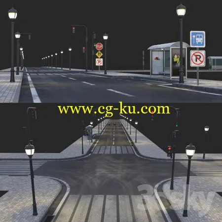 Road and busstop的图片1