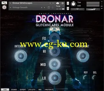 Gothic Instruments DRONAR Glitchscapes KONTAKT的图片1