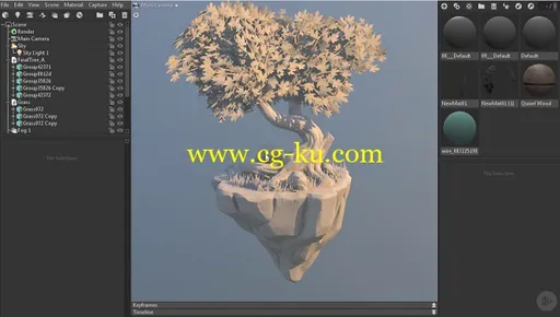 Stylized Forest Sculpting in ZBrush的图片1