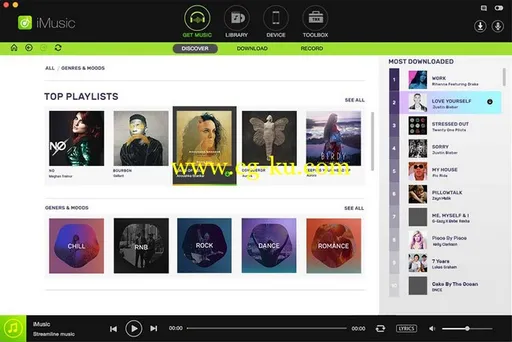 Aimersoft iMusic 2.0.6.2 MacOS的图片1