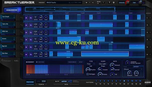 iZotope BreakTweaker v1.02c MacOS-Cashmere的图片1