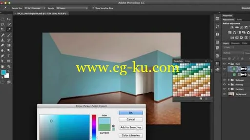 Creating a Living Room Composite in Photoshop的图片2