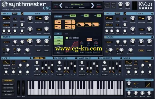 KV331 Audio SynthMaster One v1.1.6 WiN的图片1