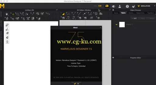 Marvelous Designer 7.5 4.1.101 Personal Mac的图片2