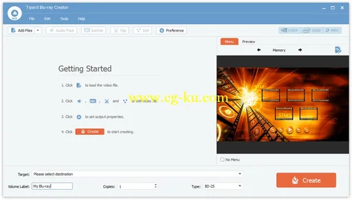 Tipard Blu-ray Creator 1.0.8 Multilingual的图片1