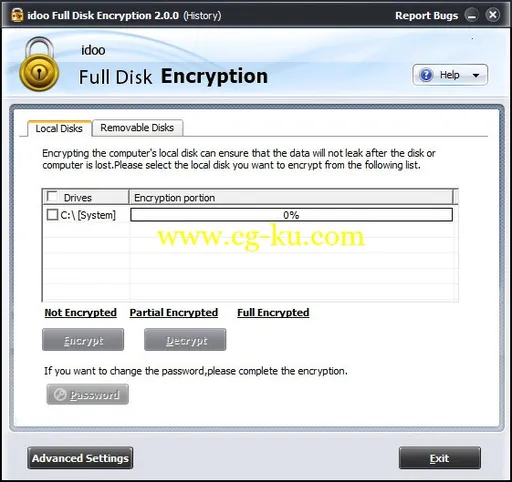 idoo Full Disk Encryption 2.0.0的图片1