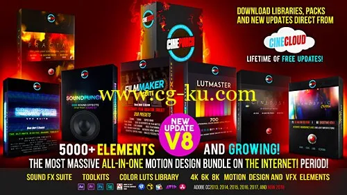 Videohive – 5000+ Elements CINEPUNCH Video Creator MEGA Bundle – After Effects Add Ons & Project的图片1