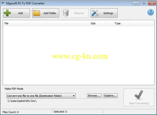 Mgosoft PS To PDF Converter 9.1.2 + Portable的图片1