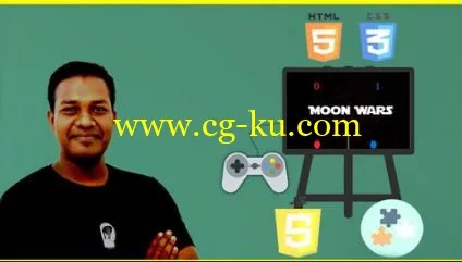 Learn HTML5, Canvas, CSS3 and JS by Building & Playing Game的图片1