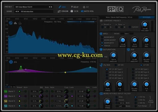 Rob Papen RP-EQ v1.0.0e WiN的图片1