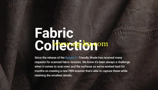 Friendly Shade – Fabric Collection 01 (Part One. 5k to 8k textures set)的图片1