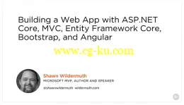 Building a Web App with ASP.NET Core, MVC, Entity Framework Core, Bootstrap, and Angular的图片1