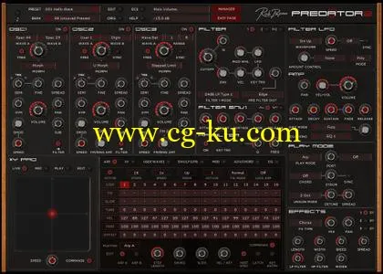 Rob Papen Predator 2 v1.0.4a MacOSX的图片1