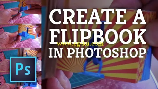 Create A Hand-Stitched Flip Book Using Adobe Photoshop的图片2