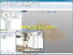 MecSoft VisualCAM 2018 v7.0.426 for SolidWorks 2010-2018 / VisualCADCAM 2018 v7.0.252 x86/x64的图片2