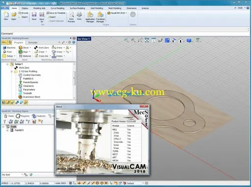 MecSoft VisualCAM 2018 v7.0.426 for SolidWorks 2010-2018 / VisualCADCAM 2018 v7.0.252 x86/x64的图片3