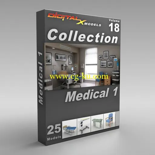 DigitalXModels – Volume 18: MEDICAL 1的图片1