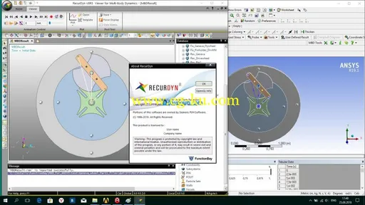 FunctionBay Multi-Body Dynamics for ANSYS 19.1 Win64的图片2