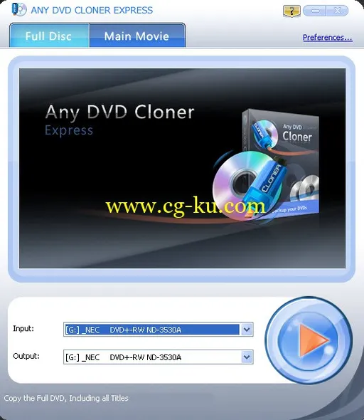 Any DVD Cloner Express 1.3.2 Multilingual的图片1