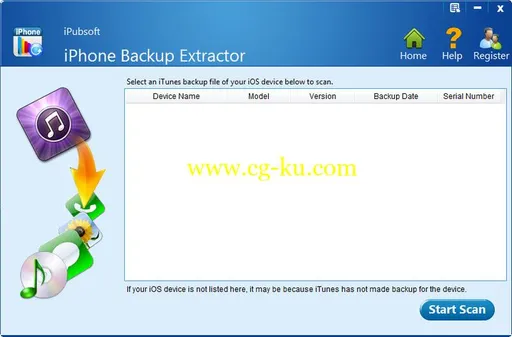 iPubsoft iPhone Backup Extractor 2.1.41 Multilingual的图片1