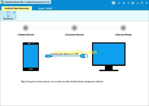 iPubsoft Android SMS + Contacts Recovery 2.1.0.13 Multilingual的图片1