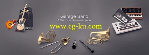 PixelSquid – Garage Band Collection的图片1