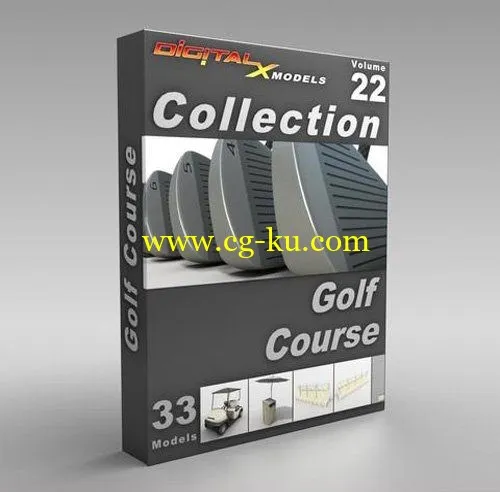 DigitalXModels – Volume 22: GOLF COURSE的图片1