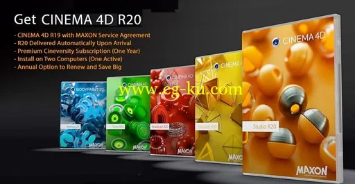 Maxon Cinema 4D – R20 Win的图片1