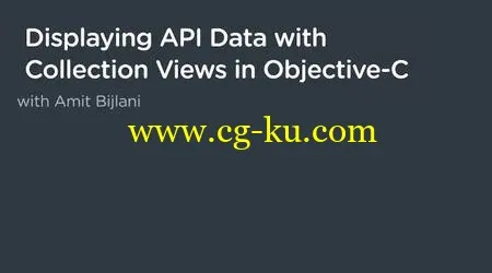 Displaying API Data with Collection Views in Objective-C的图片1