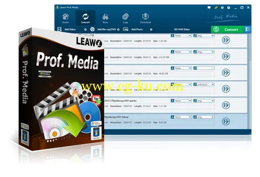 Leawo Prof. Media 8.0.0.0 Multilingual + Portable的图片1