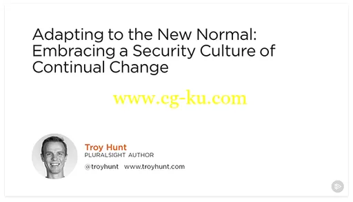 Adapting to the New Normal: Embracing a Security Culture of Continual Change的图片2