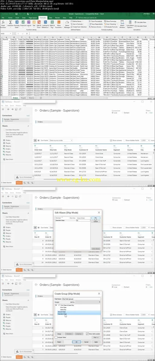 Tableau Desktop 2018 and 10 Step by Step guide for Beginners的图片5