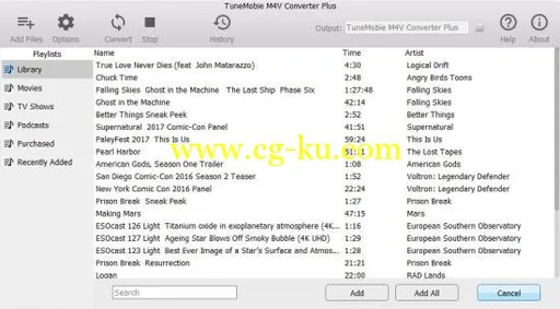 TuneMobie M4V Converter Plus 1.3.0 Multilingual的图片1