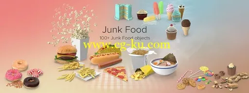 PixelSquid – Junk Food Collection的图片1